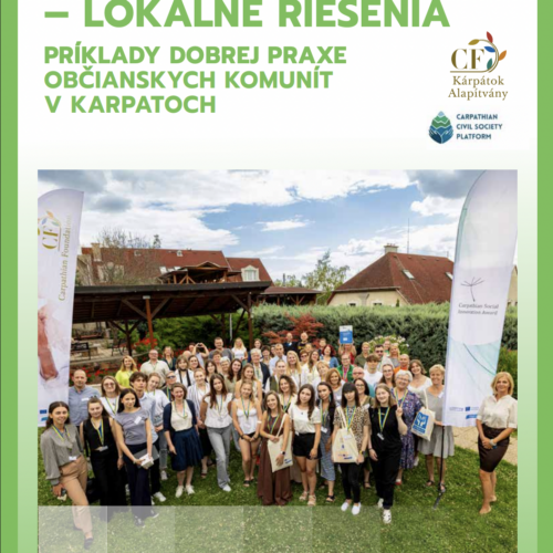 Nová brožúra s osvedčenými postupmi predstavuje sociálne inovácie v celom Karpatskom regióne